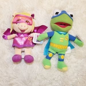 Disney Baby Muppet Babies Plush 2 Pack Kermit Pigg